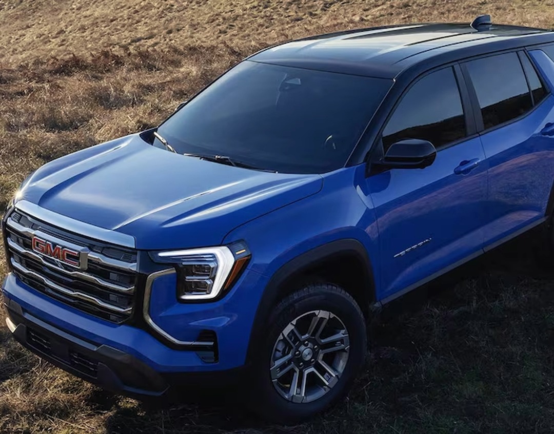 2026 GMC Acadia exterior in blue