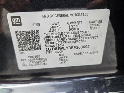 2025 GMC Sierra 3500 HD Denali