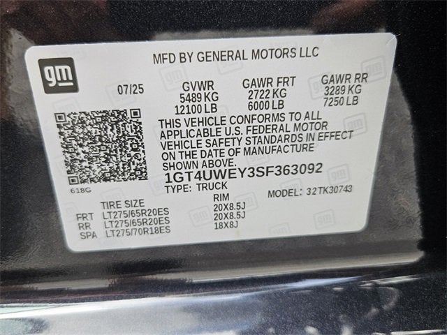 2025 GMC Sierra 3500 HD Denali