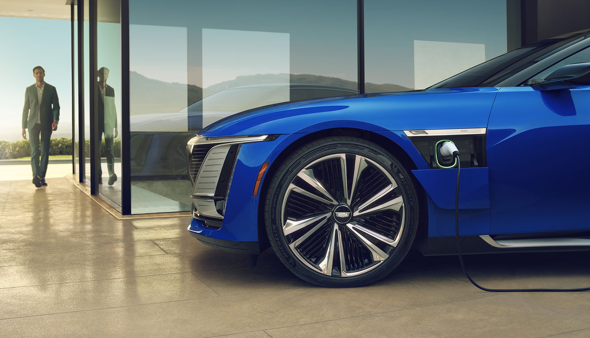 2024 Cadillac Celestiq being charged