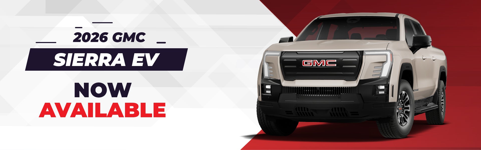 2026 Sierra EV - Now Available