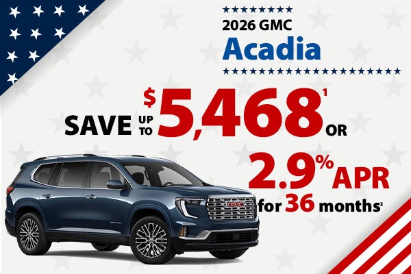 2026 GMC Acadia