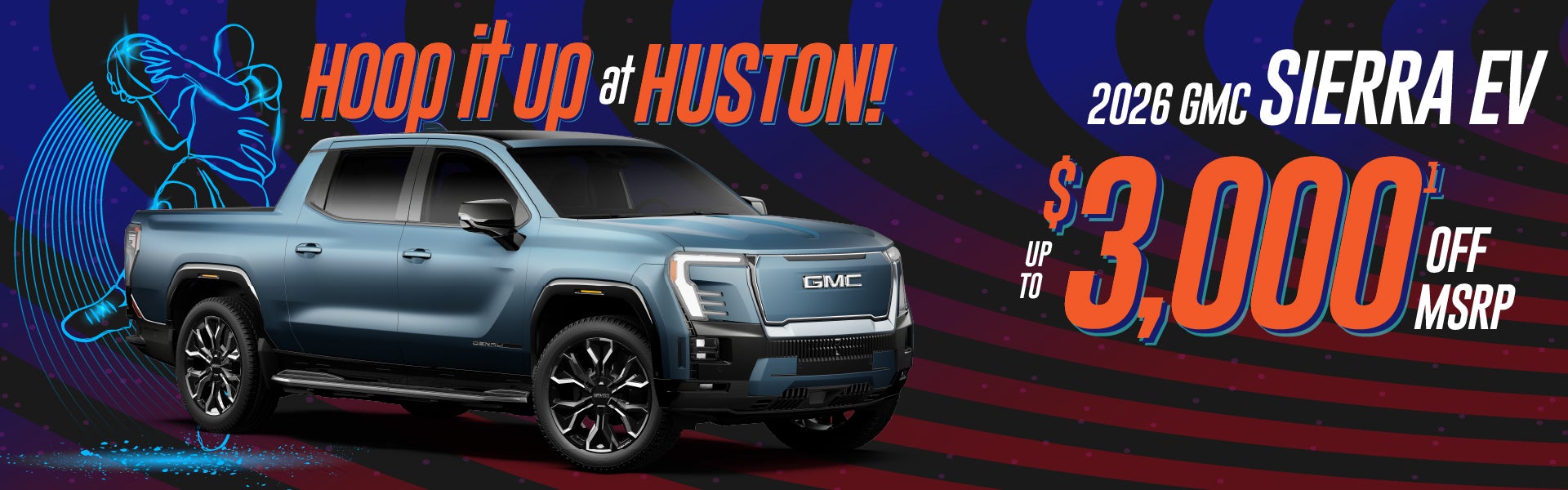 2026 Sierra EV - up to $3000 off MSRP