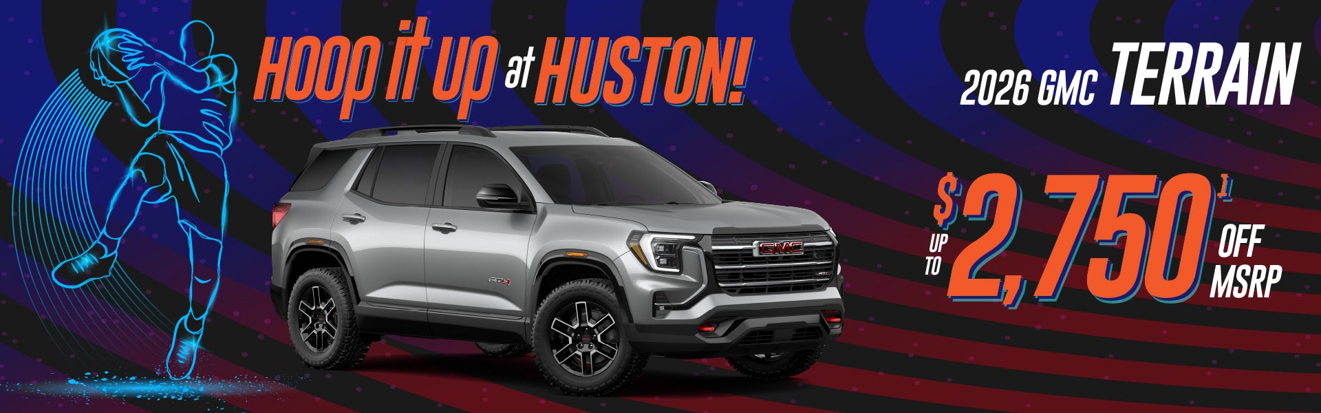 2026 GMC Terrain - up to $2750 off MSRP