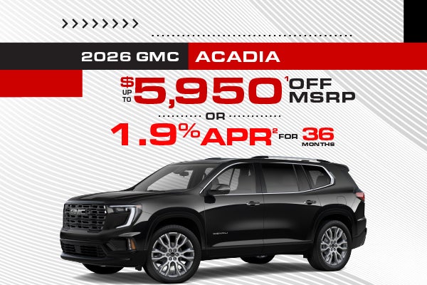 2026 GMC Acadia