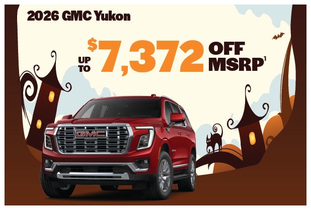 2026 GMC Yukon - up to $7372 off MSRP