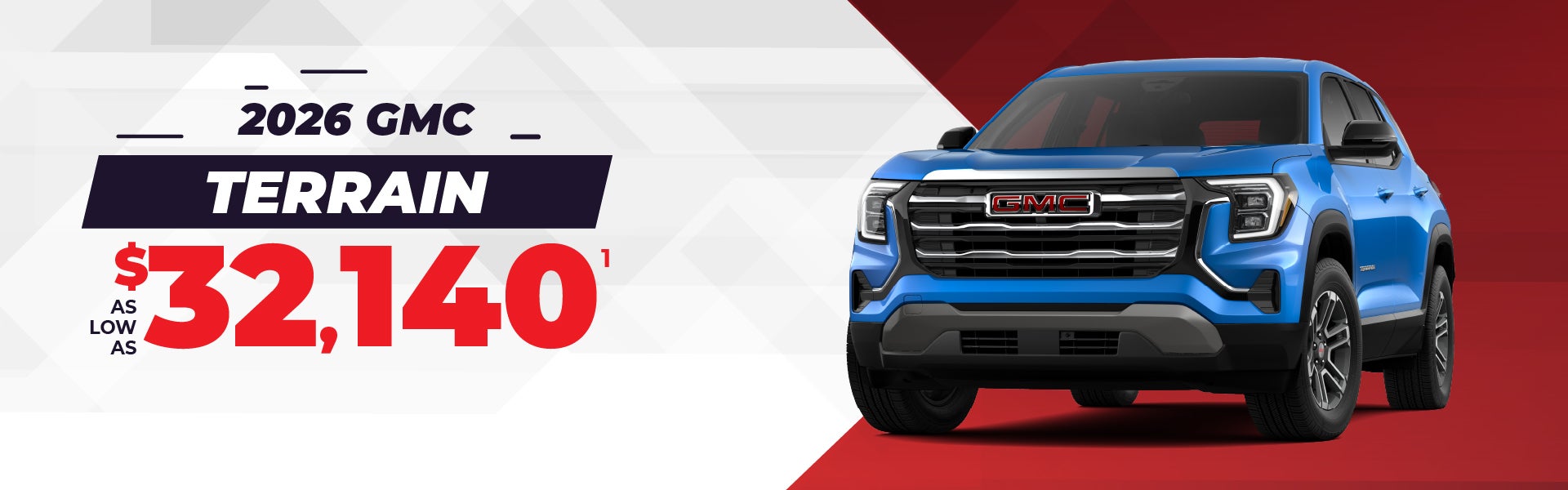 2026 GMC Terrain -as low as $32,140