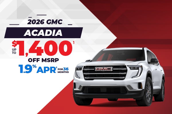 2026 GMC Acadia