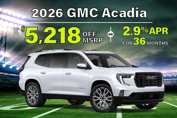 2026 GMC Acadia