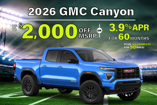 2026 GMC Canyon